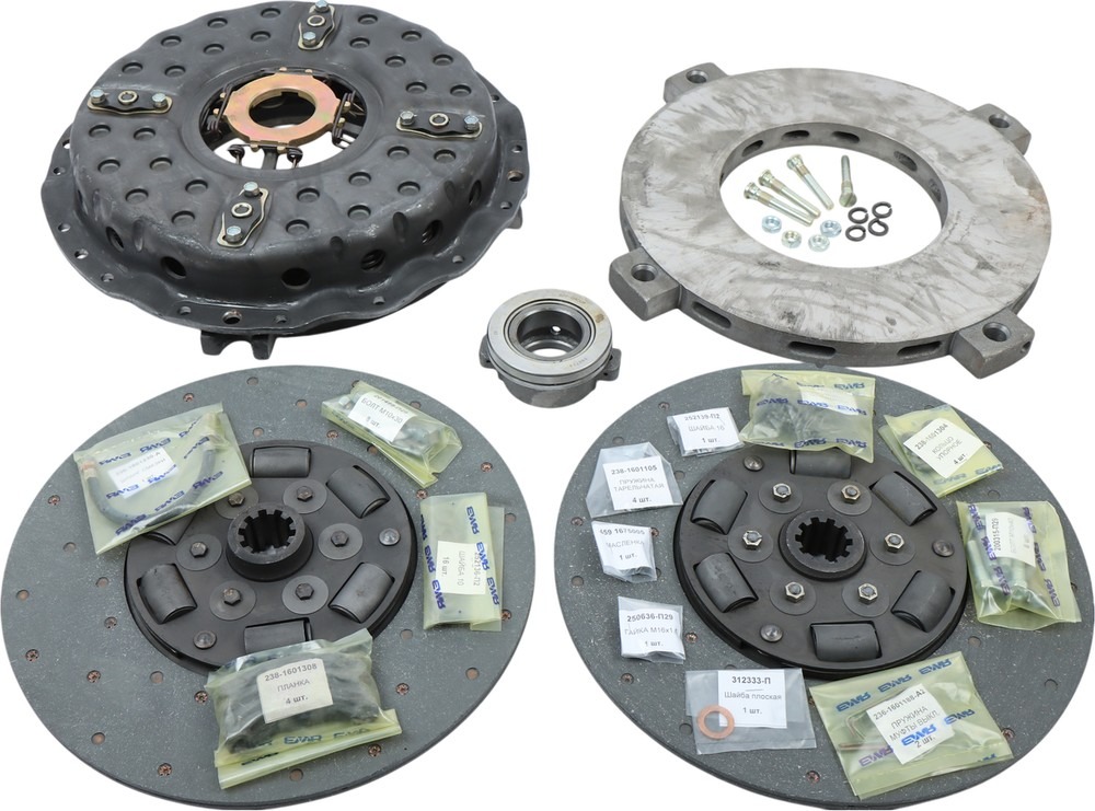 Сцепление ЯМЗ-238 МАЗ, КРАЗ, УРАЛ в сборе (полный комплект) АВТОДИЗЕЛЬ 238-1600008-В