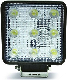 Фара рабочая квадратная AVS LED SL-1211A 12-24V 27W