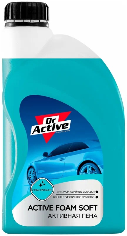 Автошампунь Dr.Active Активная пена Active Foam Soft 1кг 801726