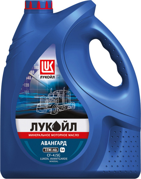 Масло моторное ЛУКОЙЛ Авангард 15W-40 мин  5л 19309