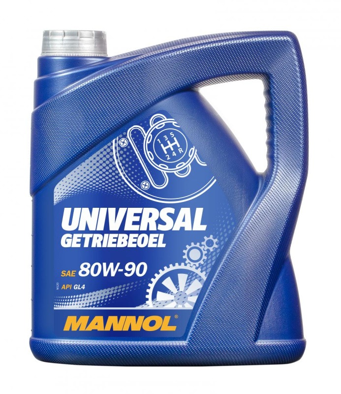 Масло трансмиссионное MANNOL UNIVERSAL GETRIEBEOEL 80W90 4л 1355