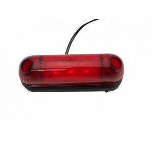 Фонарь габаритный 160-00-3LED красный