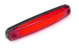 Фонарь габаритный красный 12-24В контурный LED NEON ТЕХАВТОСВЕТ 161-02-LED-N