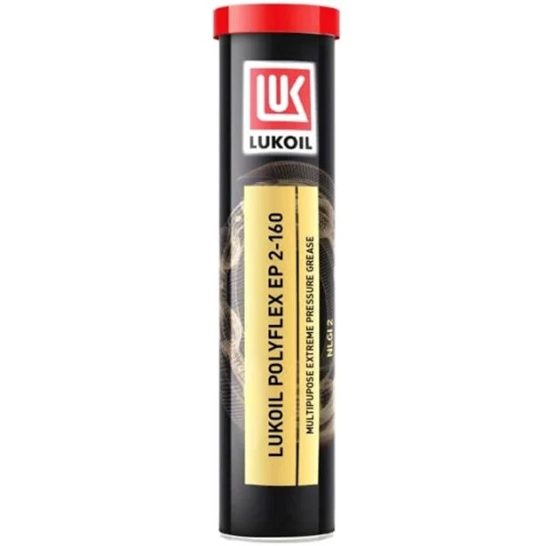 Смазка централизованная ЛУКОЙЛ Polyflex EP2-160 (коричневая) 400гр 1457655