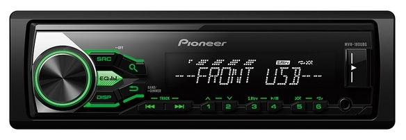 Автомагнитола PIONEER MVH-180 UBG