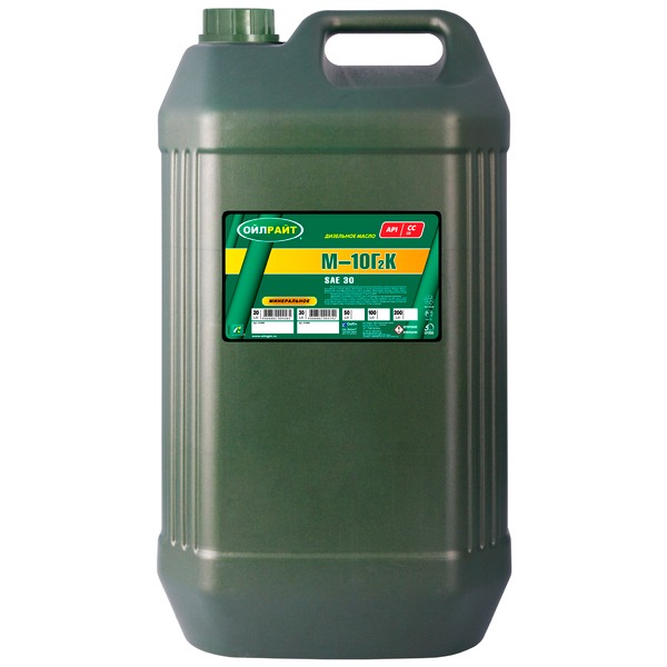 Масло моторное OILRIGHT М-10Г2К 30л 2499