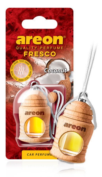 Ароматизатор подвесной бочонок Areon FRESCO coconut (кокос) 704-051-310