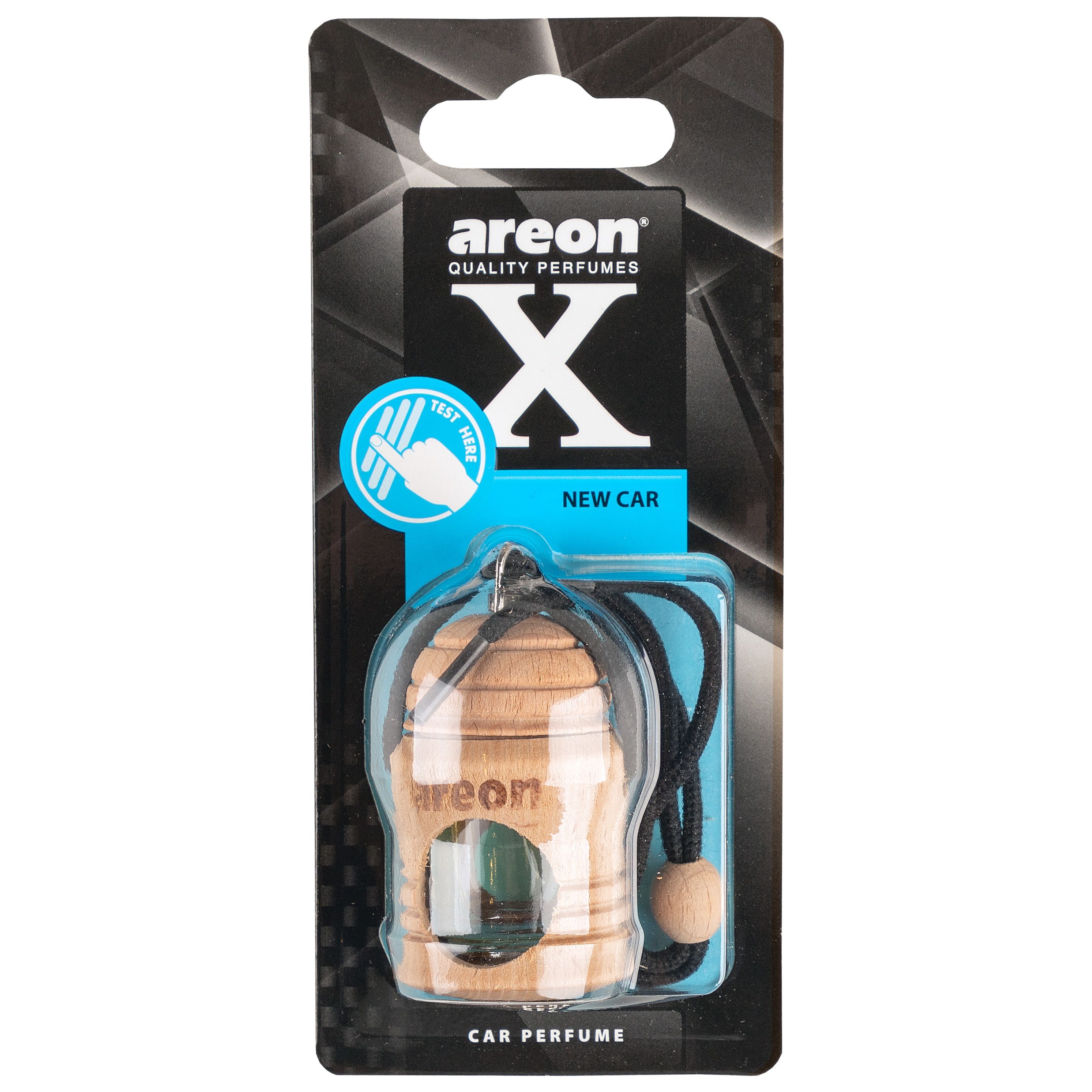 Ароматизатор подвесной бочонок Areon FRESCO New Car (новая машина) X Version 704-051-X05