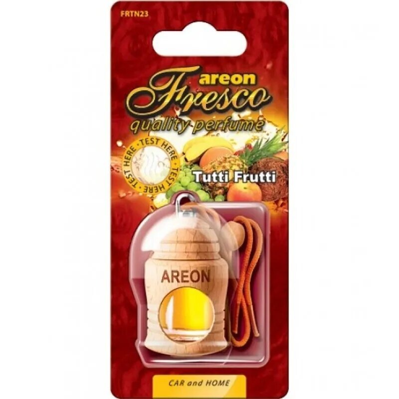 Ароматизатор подвесной бочонок Areon FRESCO Tutti Frutti (тутти фрутти) 704-051-323