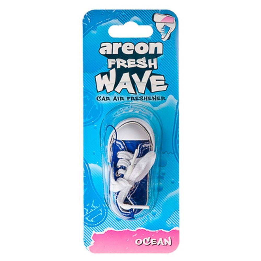 Ароматизатор подвесной ботинок Areon FRESH WAVE ocean (океан) кроссовка 704-KED-906
