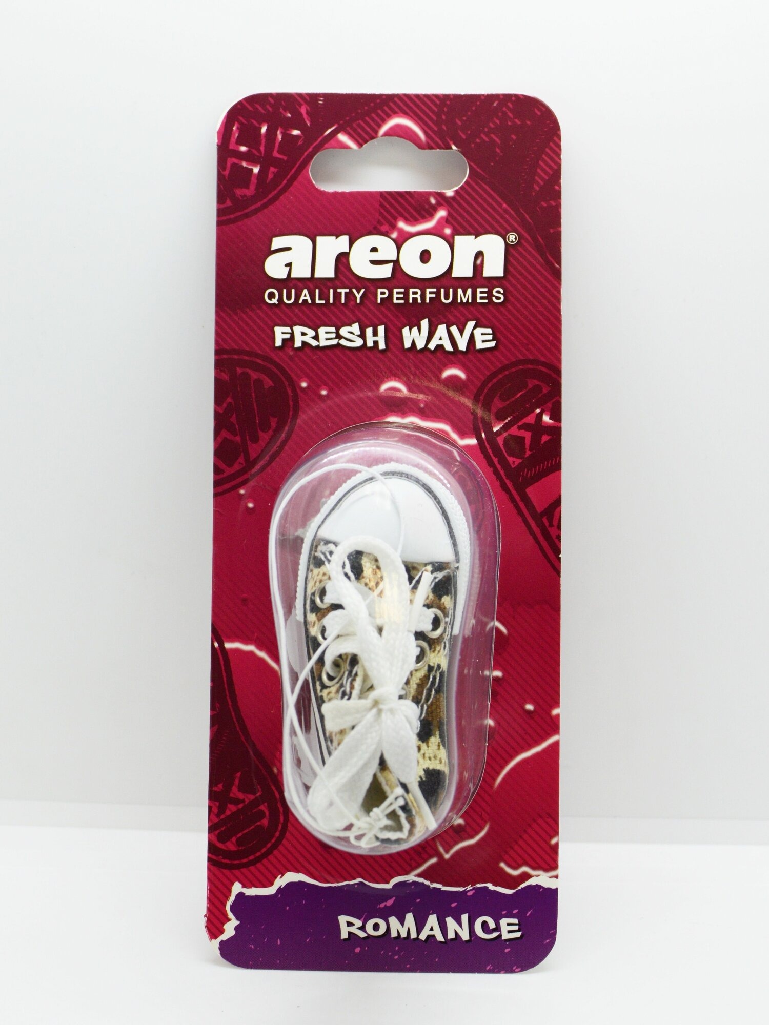 Ароматизатор подвесной ботинок Areon FRESH WAVE Romance (Романтика) 704-KED-909