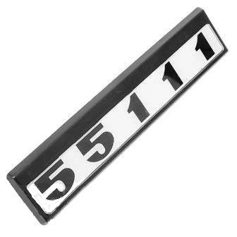 Орнамент "55111" КАМАЗ на дверь к-кт 2шт 55111-8212074-02