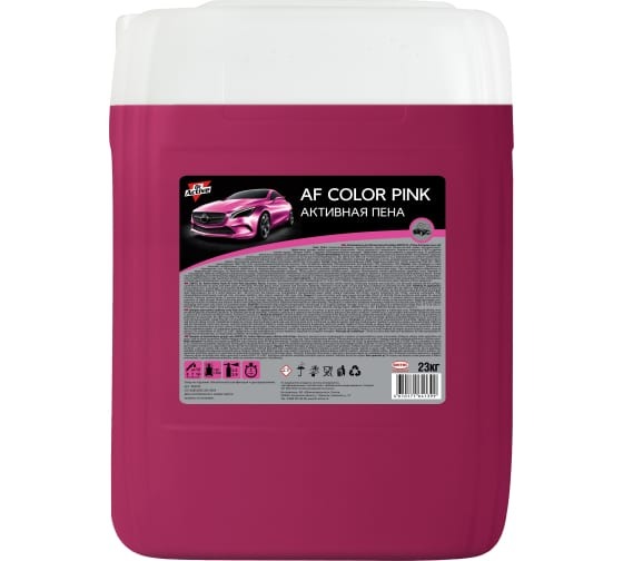 Автошампунь Dr.Active Активная пена AF Color Pink 23кг 802535