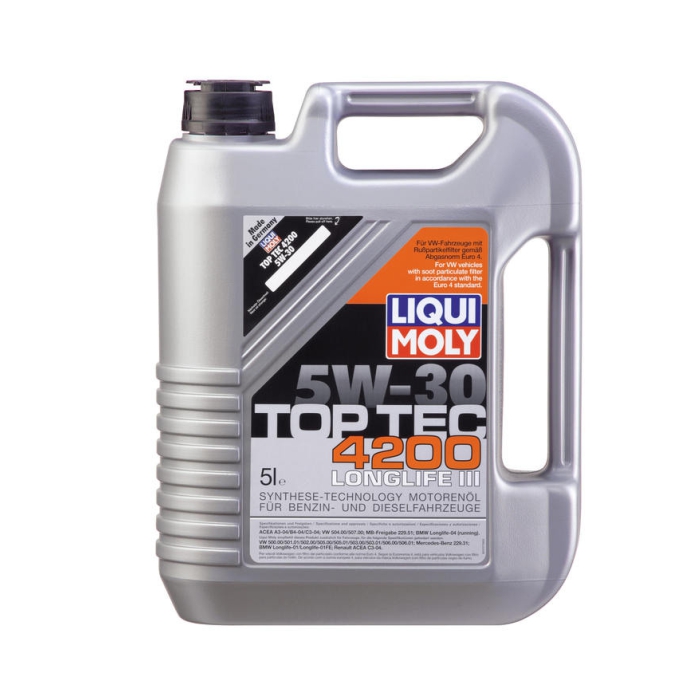 Масло моторное Liqui Moly Top Tec 4200 5W30 синт. 5л
