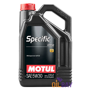 Масло моторное MOTUL Specific 229.52 5W30 синт. 5л