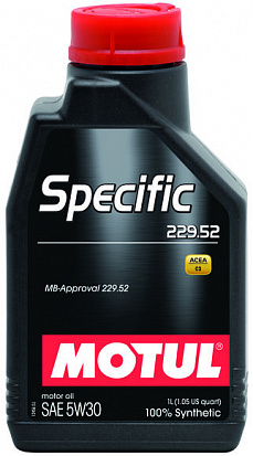 Масло моторное MOTUL Specific 229.52 5W30 синт. 1л