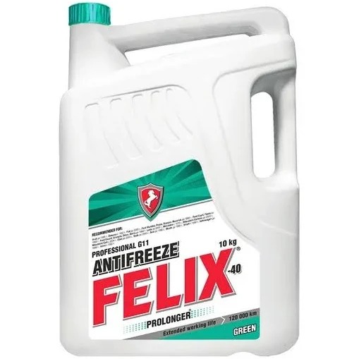 Антифриз FELIX Prolonger G11 зеленый 10кг 430206021