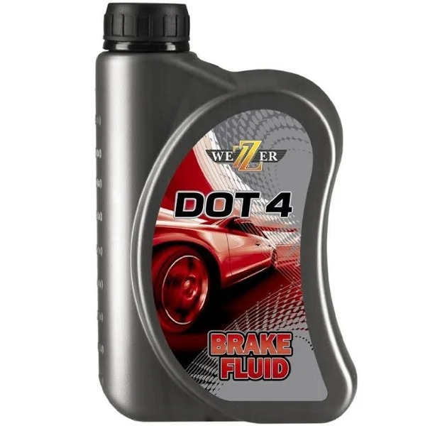 Жидкость тормозная WEZZER ДОТ-4 910гр 7220