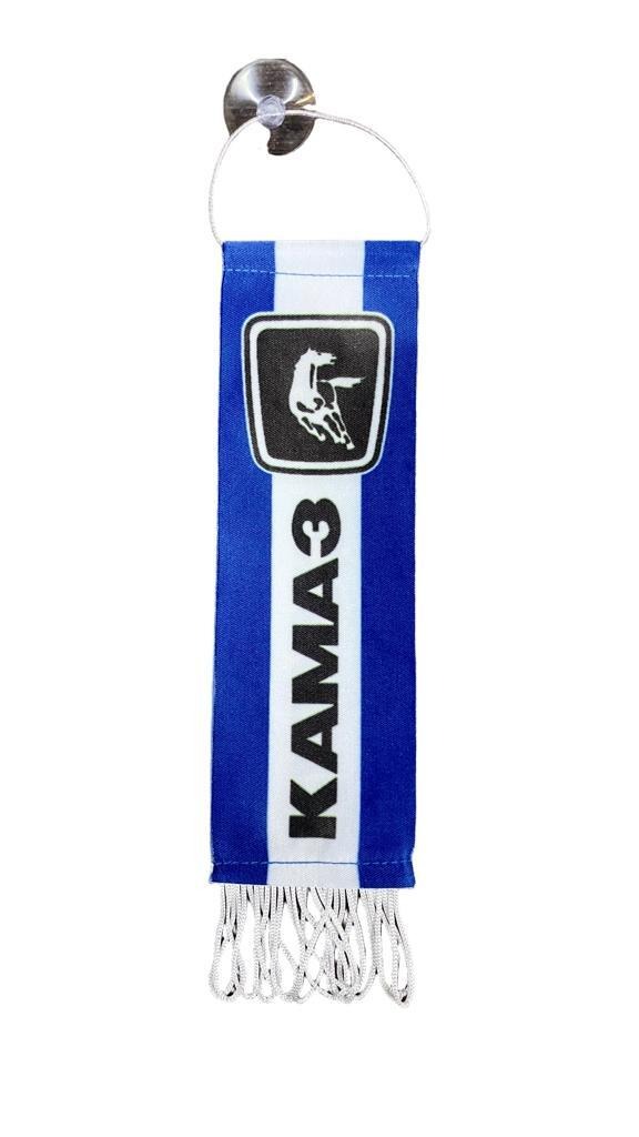 Вымпел на присоске КАМАЗ синий