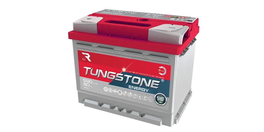 АКБ  60 TUNGSTONE ENERGY 6СТ-60.1 VL п/п 590А 242х175х190мм