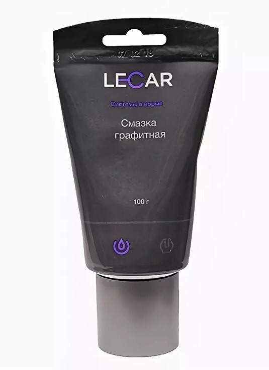 Смазка Графитная LECAR 100гр туба