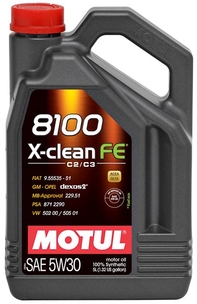 Масло моторное MOTUL 8100 X-clean FE 5W30 синт. 4л снято с продажи