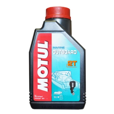 Масло присадка 2-х тактное MOTUL Outboard TECH 2T полусинтетика 1л