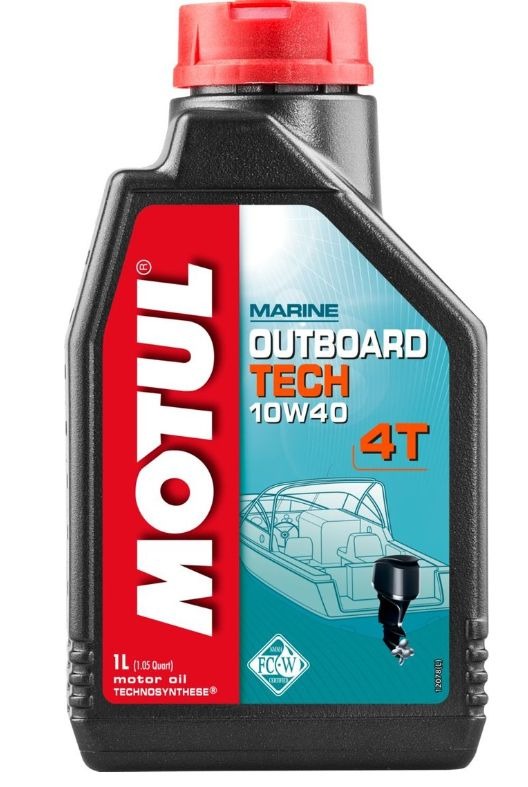 Масло моторное MOTUL Outboard TECH 4T 10W40 синт. 1л