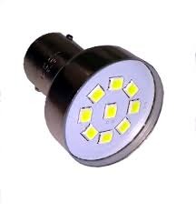Лампа светодиодная большой цоколь 24В 21W BA15s Nord YADA 9LED белая