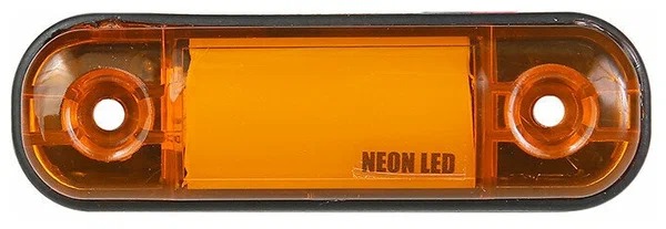 Фонарь габаритный SLIM NEON 160 желтый 24В
