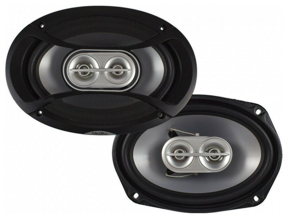 Колонки CALCELL CP-6930 6х9 3-полосные коаксиальные 300Вт