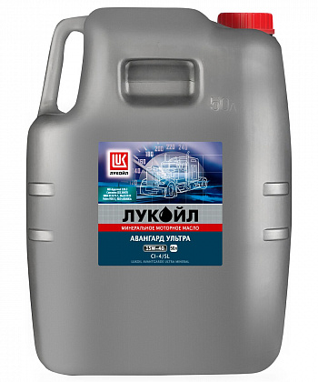 Масло моторное ЛУКОЙЛ Авангард УЛЬТРА 15W-40 мин 60л 3257069
