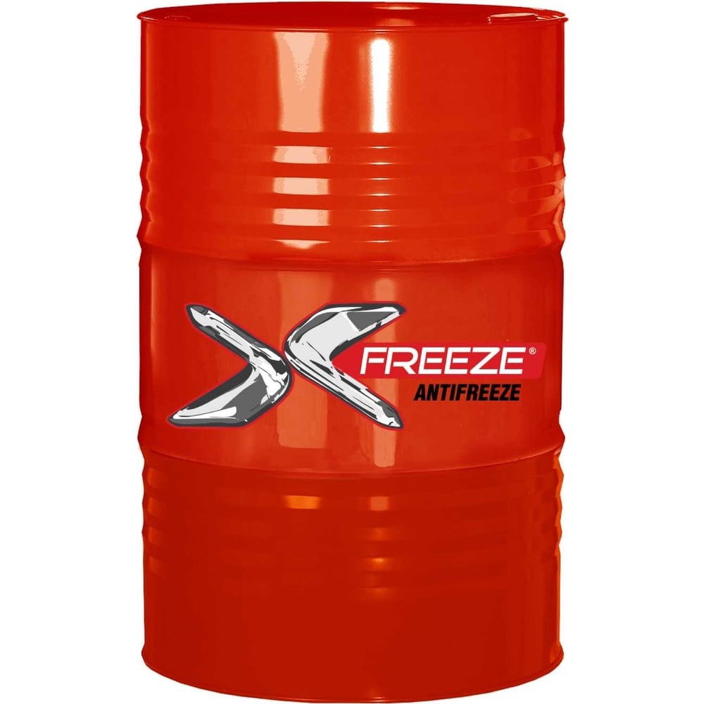 Антифриз X-FREEZE красный G12+ 220кг 430110050