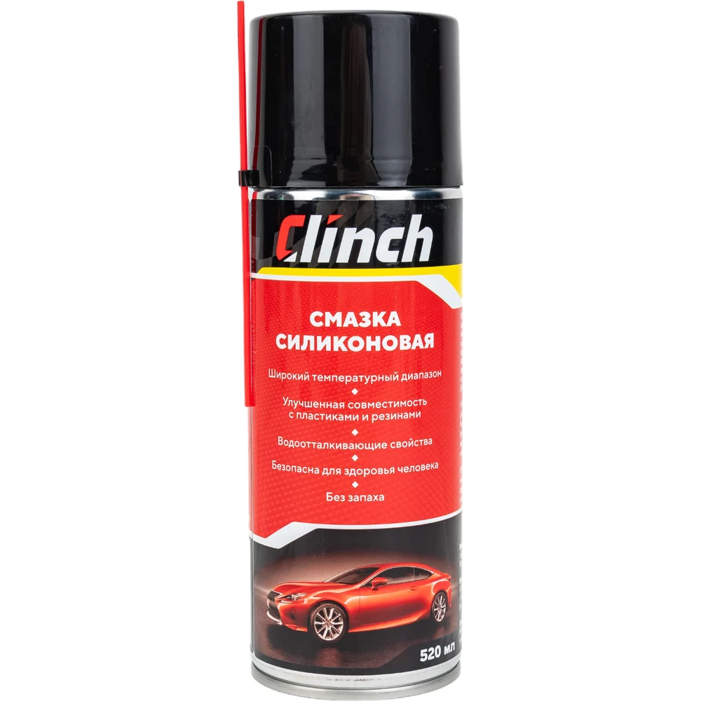 Смазка силиконовая CLINCH 520мл 29138