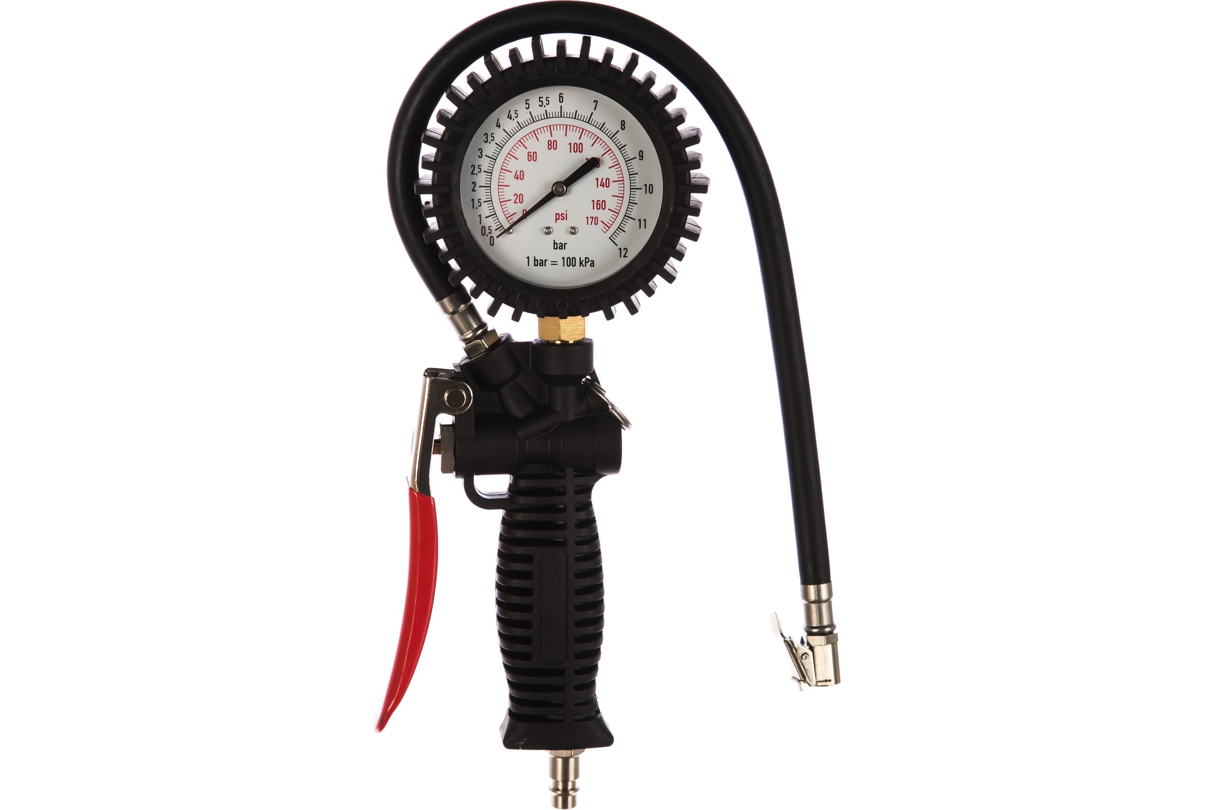 Пистолет с манометром 12атм THORVIK 1-12бар ATIG2