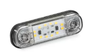 Фонарь габаритный ОГ-40 LED 12-24В (белый) светодиодный ОГ-40-12/79-01