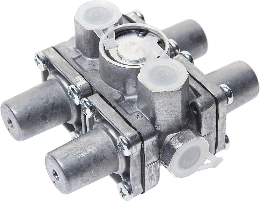 Клапан ЗИЛ, КАМАЗ, МАЗ защитный 4-х контурный MEGAPOWER 350-14-003, 64221-3515310