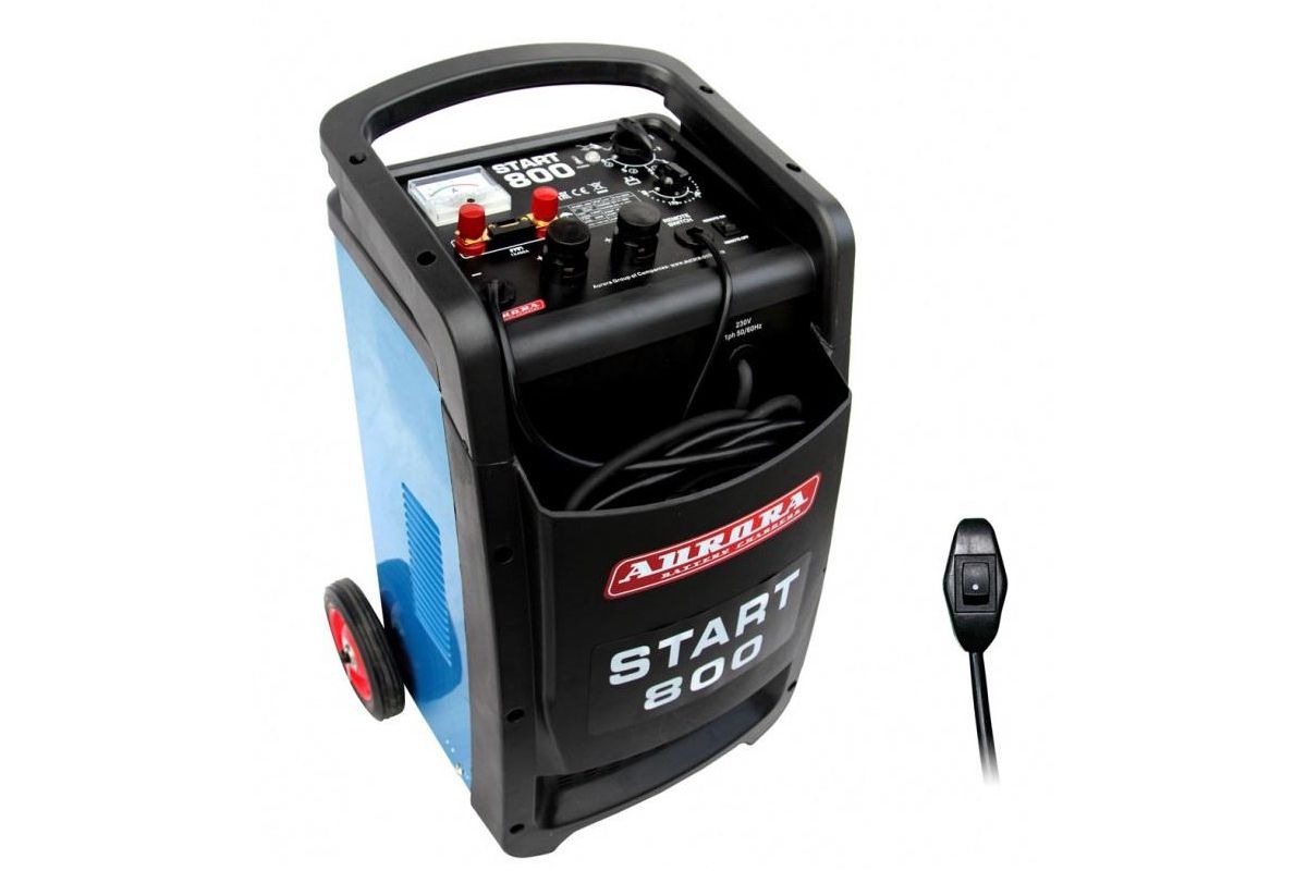 Пуско-зарядное устройство AURORA 800 12/24V питание 220В