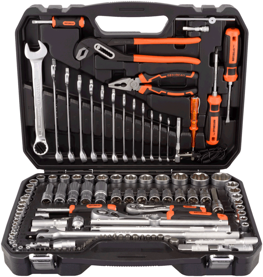 Набор инструмента АВТОДЕЛО 39823 123 предметов 1/2 DR 1/4 DR