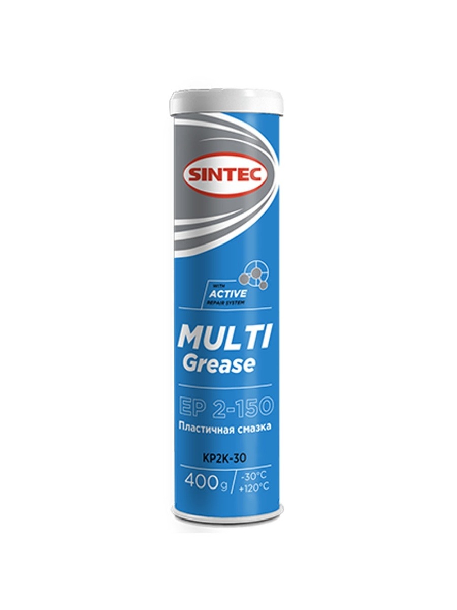 Смазка централизованная SINTEC MULTI GREASE EP 3-150 синяя ТУБА 400гр
