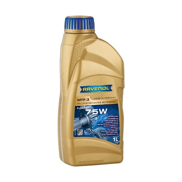 Масло трансмиссионное RAVENOL MTF-3 75W синт 1л 1221104001