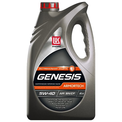Масло моторное ЛУКОЙЛ GENESIS ARMORTECH 5W-40 синт.  4л 3148675