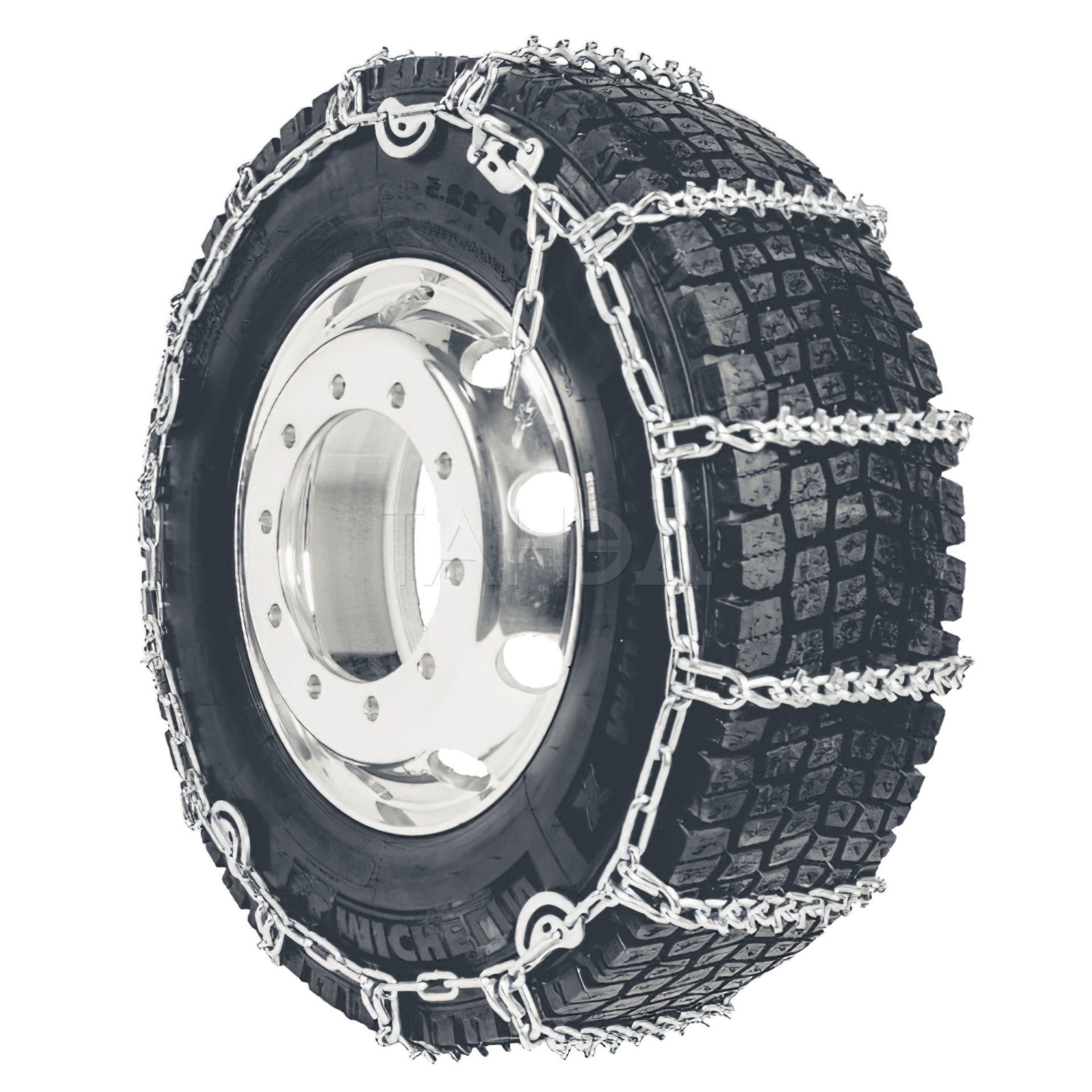 Цепь противоскольжения 425/85R21, 14.00R20 (КАМА-1260, ОИ-25) Ø=8/8мм (на 1 колесо) лесенка с шипами SKALOLAZ