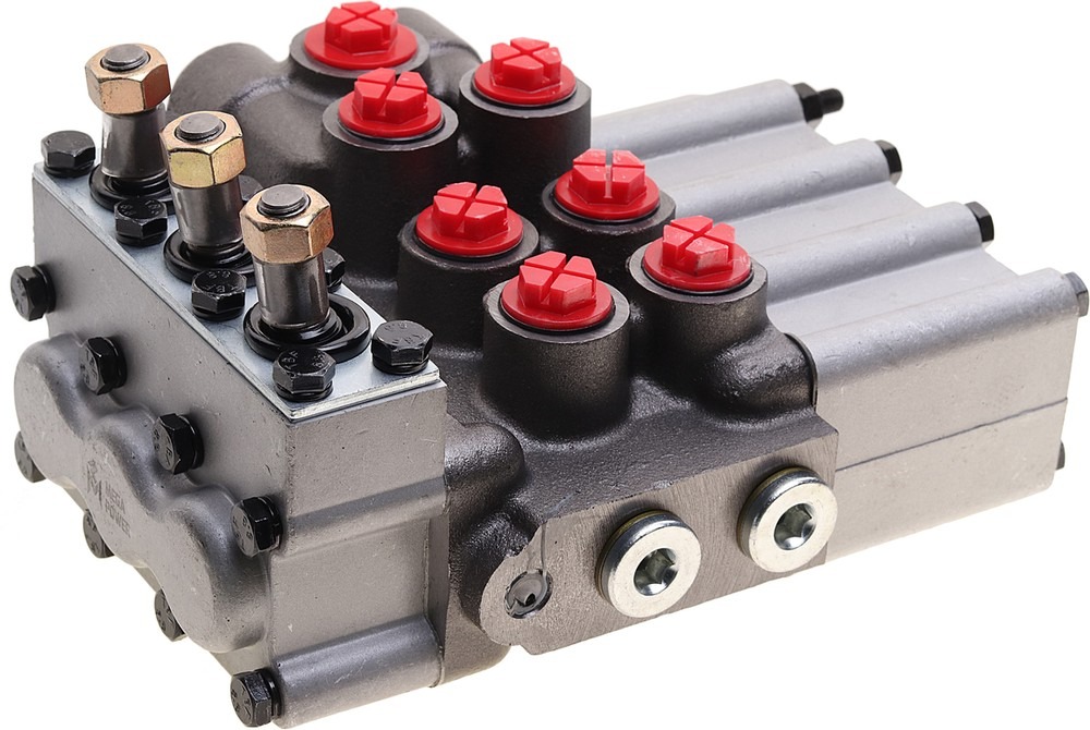 Распределитель Р80 3/1-222 (МТЗ) трехсекционный MEGAPOWER 460-13-001, Р80-3/4-222, Р80-3/1-222-М
