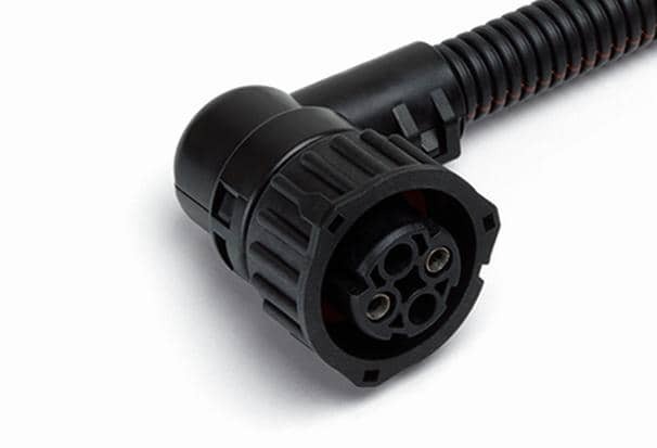 Разъем байонетный угловой 1-967325-1 ГАЗ,УАЗ,MERCEDES (на 2 провода) CARGEN AX520