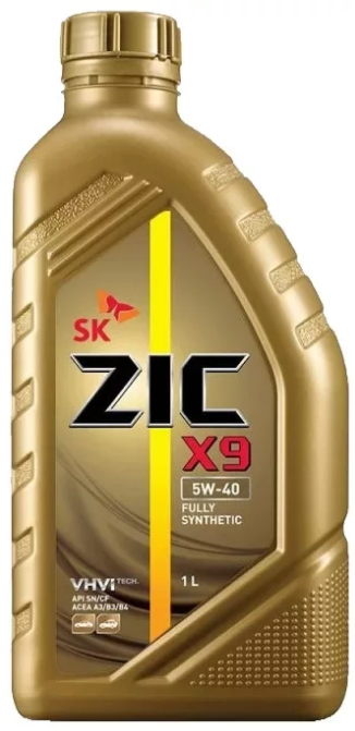 Масло моторное ZIC X9 5W40 синт. 1л 132000