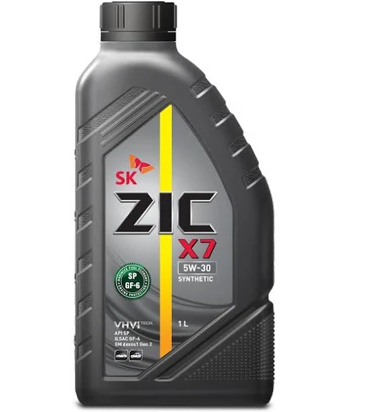 Масло моторное ZIC X7 5W30 SN/CF синт  1л 132675