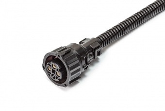 Разъем байонетный прямой 1-967325-1 (розетка) 3конт CARGEN AX5211