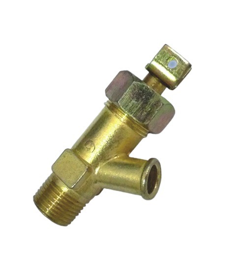 Кран сливной 1/2" ЗИЛ 130-1305010 латунь 