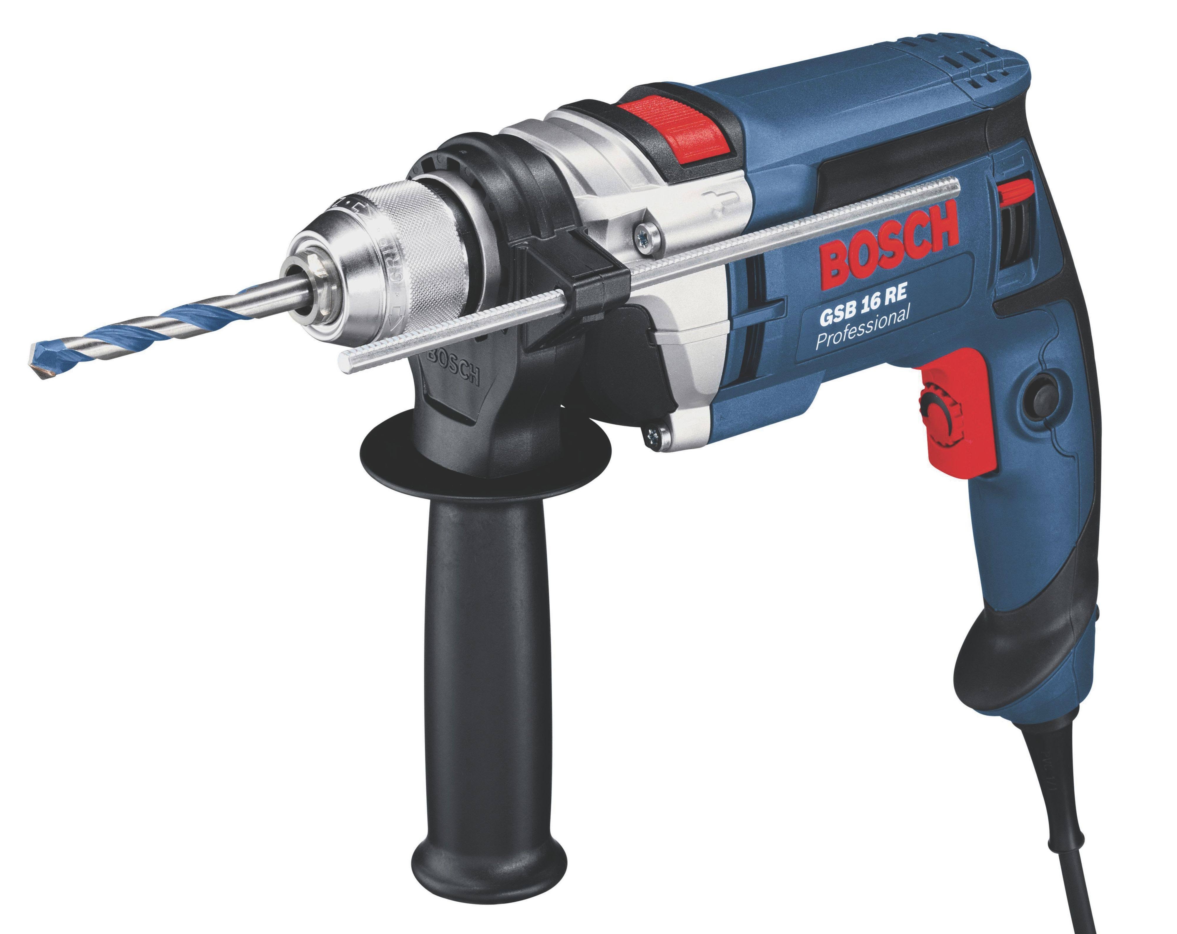 Дрель ударная BOSCH GSB 16 RE 0.601.14E.500 750Вт